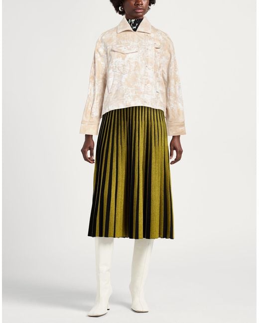 High White Denim Outerwear Cotton