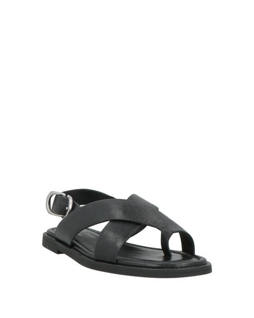 Rag & Bone Black Thong Sandal Leather