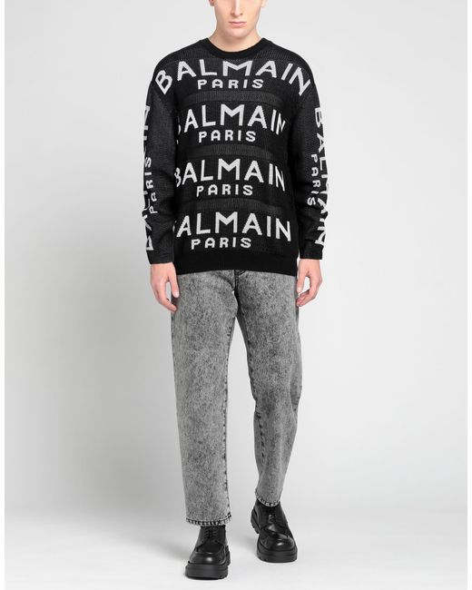 Pullover Balmain de hombre de color Black
