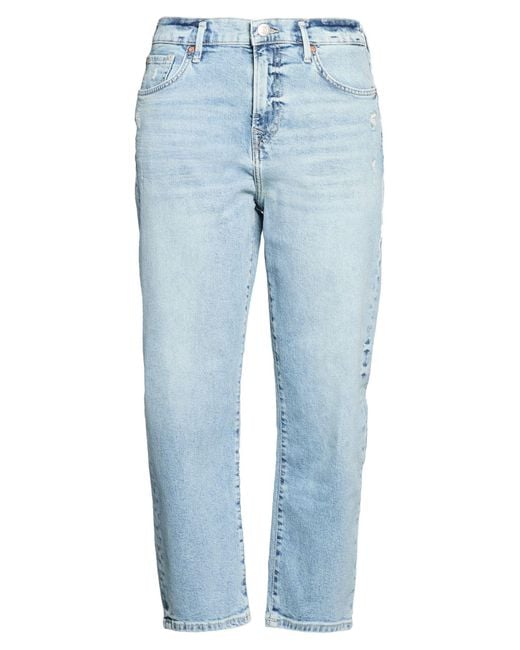 True Religion Blue Jeans Cotton, Polyester, Elastane