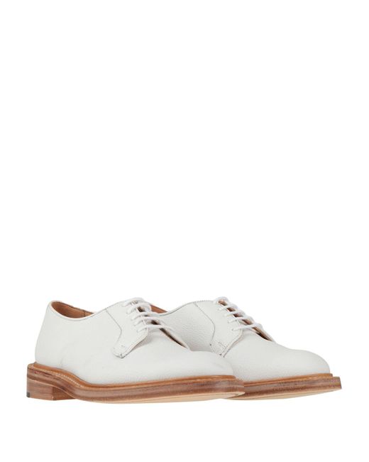 Tricker's White Lace-up Shoes for men