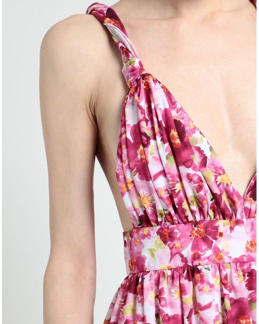 Feminista Pink Fuchsia Jumpsuit Polyester
