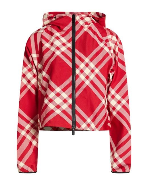 Burberry Red Jacket Polyester