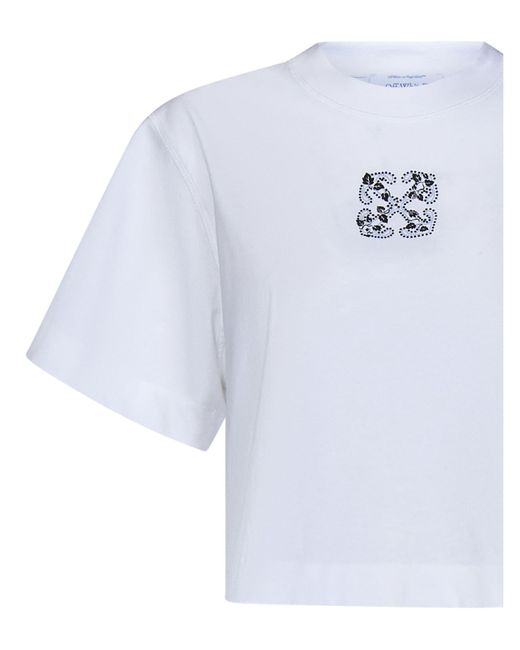 T-shirt Off-White c/o Virgil Abloh en coloris Blue