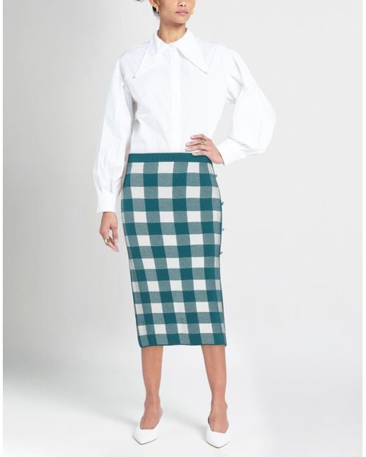 ViCOLO Blue Midi Skirt