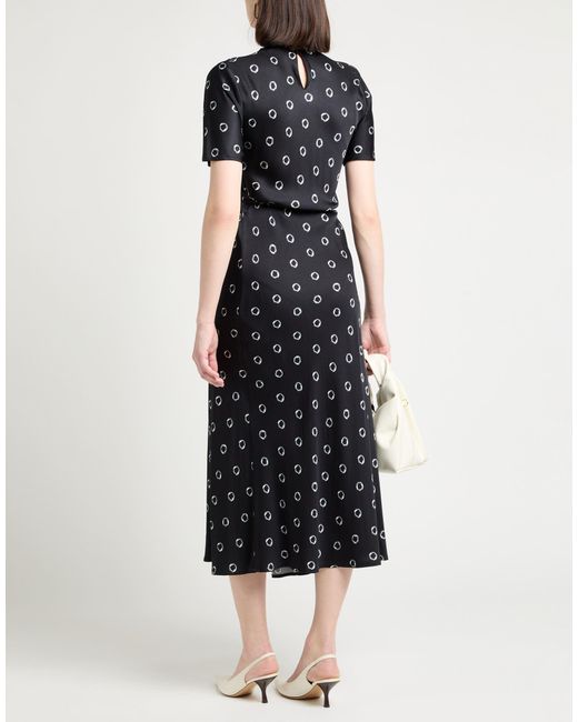 MSGM Black Maxi Dress Viscose