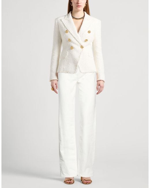 Ferragamo White Jeans