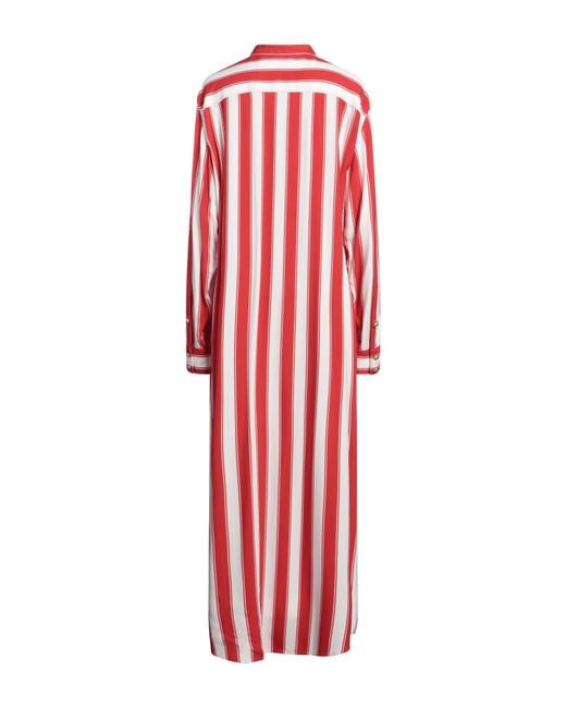 Balmain Red Maxi Dress