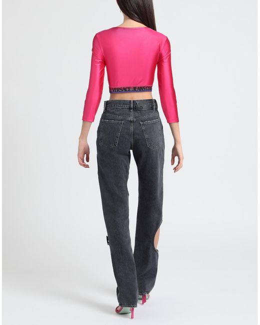T-shirt Versace Jeans en coloris Pink