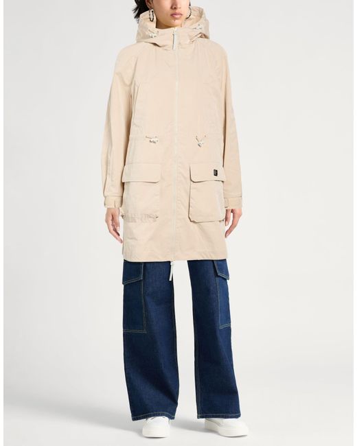 ARMANI EXCHANGE Natural Overcoat & Trench Coat