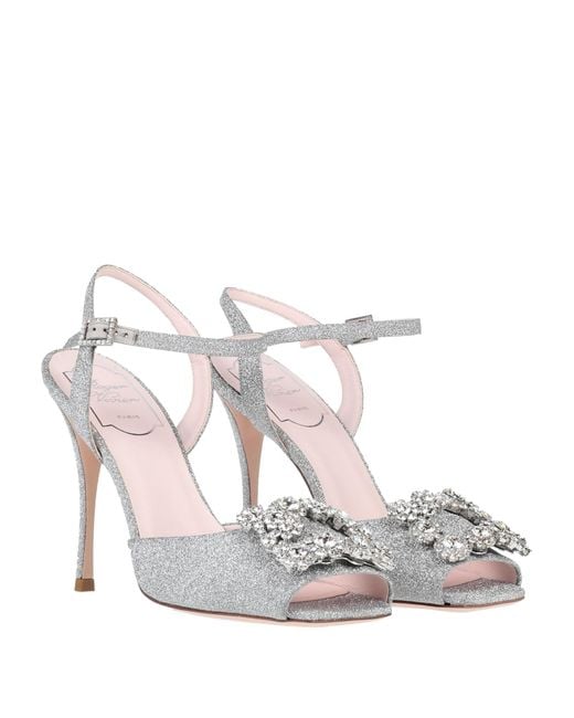 Roger Vivier White Sandals