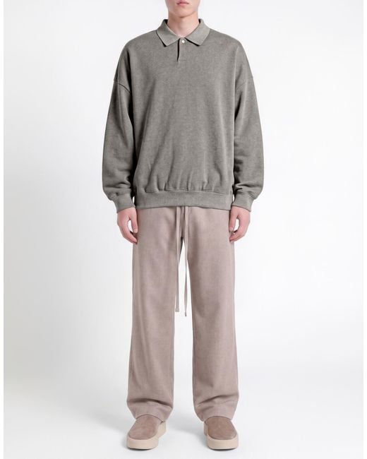 Fear Of God Gray Sweatshirt for men