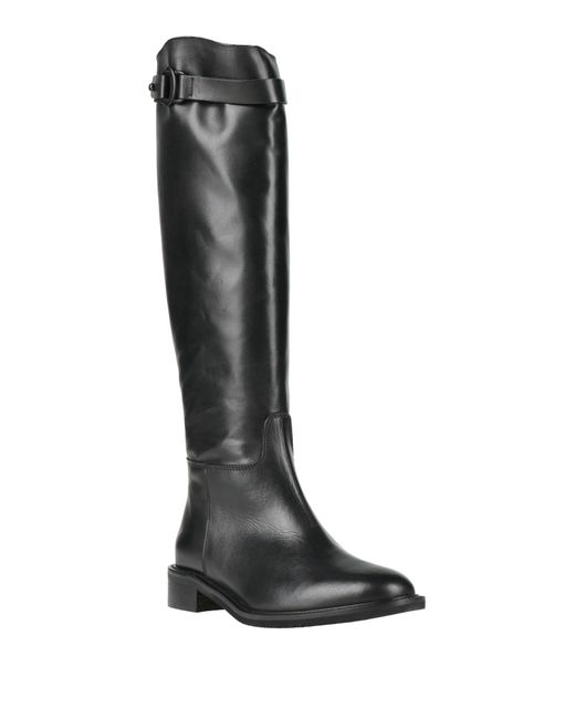 Anima Black Boot Leather