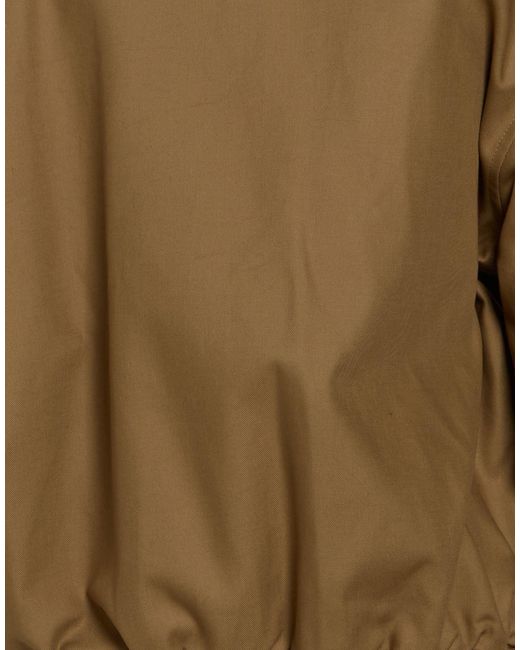 Sandro Green Sand Coat Cotton