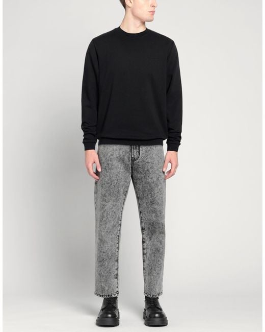 Lyle & Scott Black Sweatshirt Cotton, Polyester for men