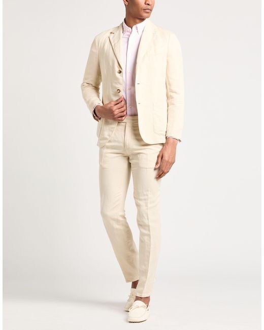 Boglioli Natural Suits for men