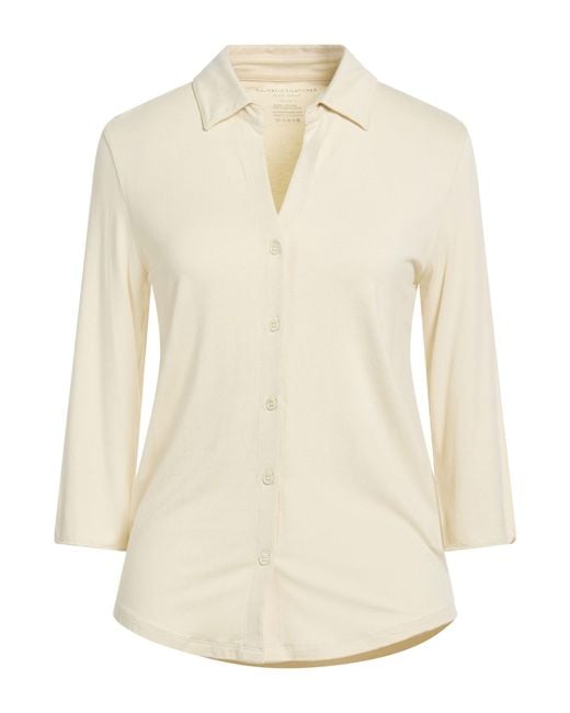 Majestic Filatures White Cardigan Viscose, Elastane