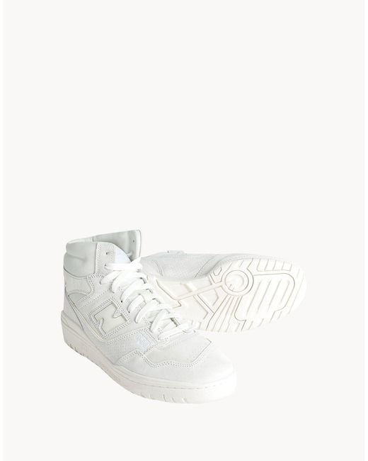 New Balance White Trainers for men