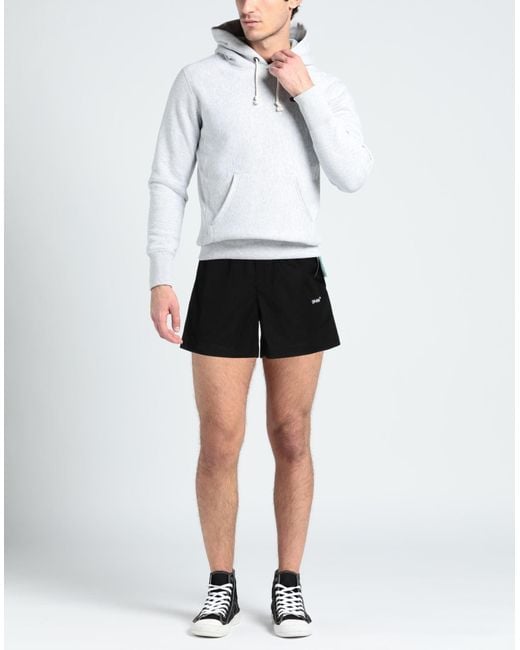 Off-White c/o Virgil Abloh Black Shorts & Bermuda Shorts for men