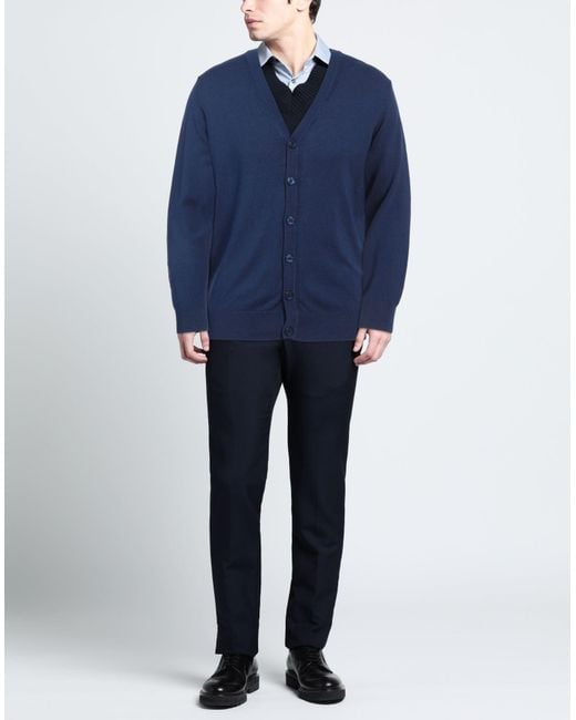 John Richmond Blue Cardigan for men
