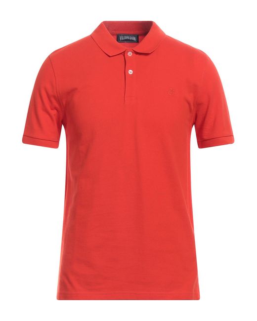 Vilebrequin Red Polo Shirt for men