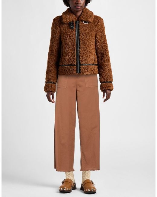 Jijil Brown Jeans Cotton, Elastane