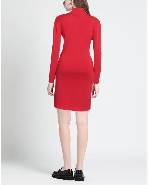 BCBGMAXAZRIA Red Mini-Kleid