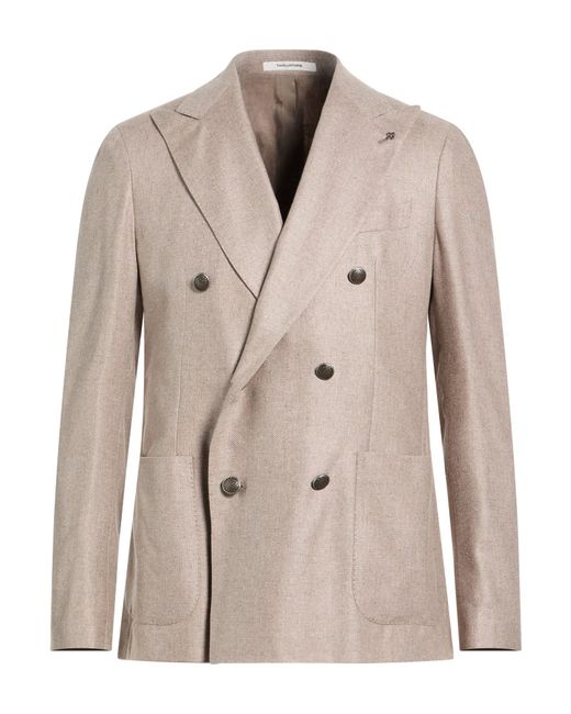 Tagliatore Natural Light Blazer Silk for men