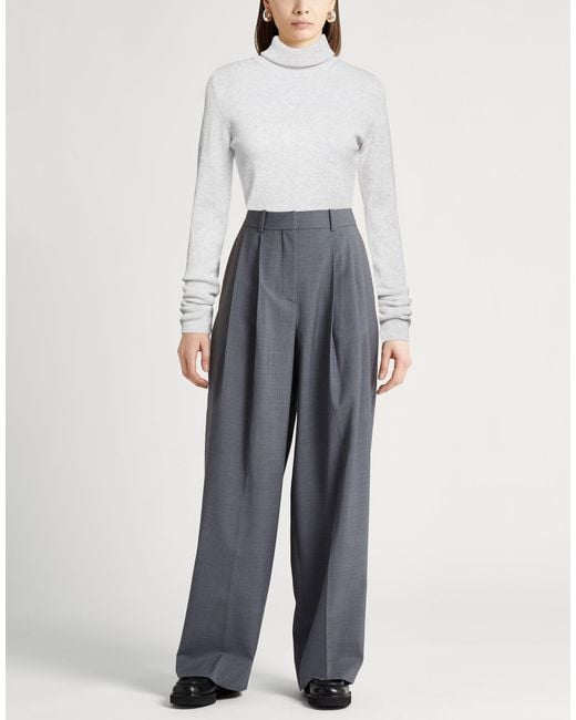 Eleventy White Platinum Light Turtleneck Cashmere