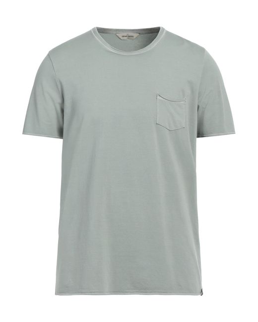 Gran Sasso Gray T-shirt for men