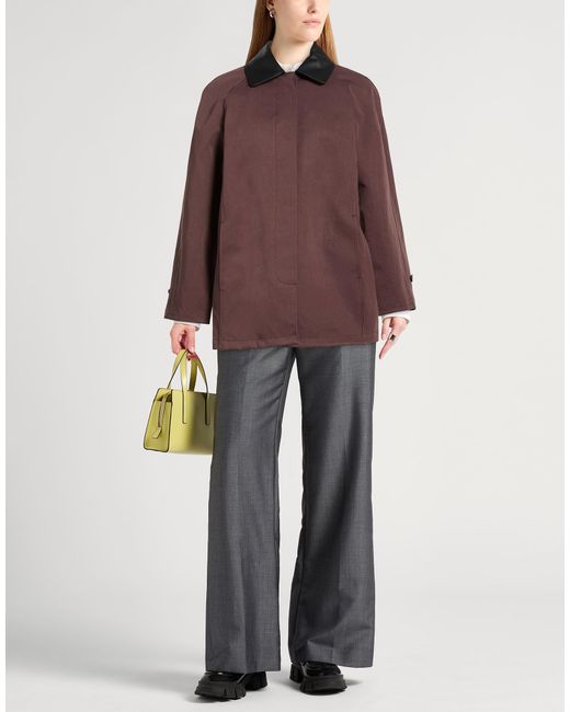 Staud Brown Overcoats & Trench Coats