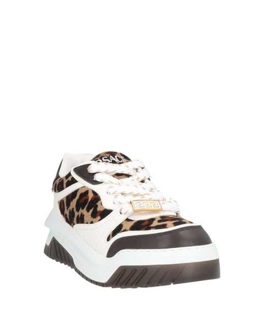 Versace White Sneakers Calfskin