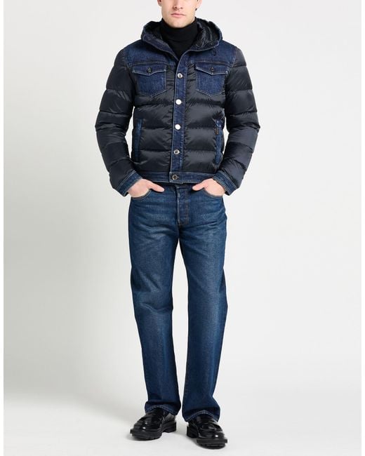 Moorer Blue Puffer for men