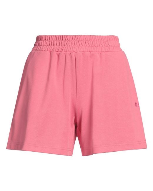 Shorts et bermudas MSGM en coloris Pink