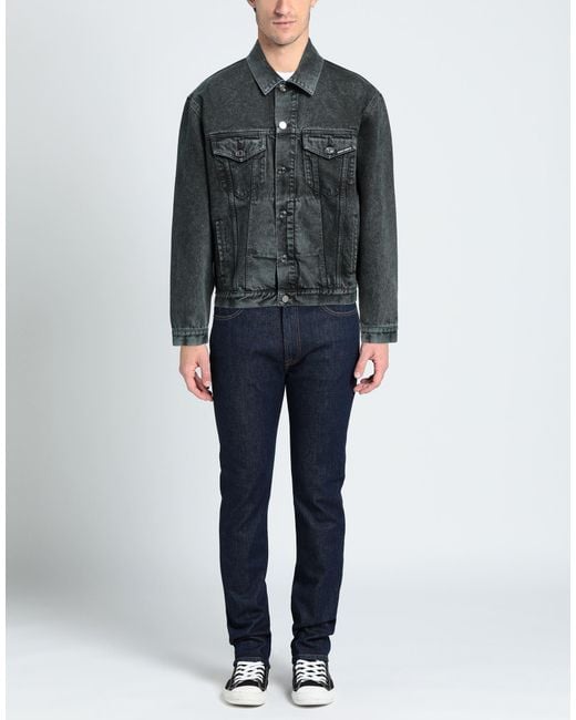 Vetements Black Denim Outerwear for men