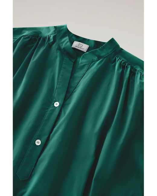 Woolrich Green Mini-Kleid