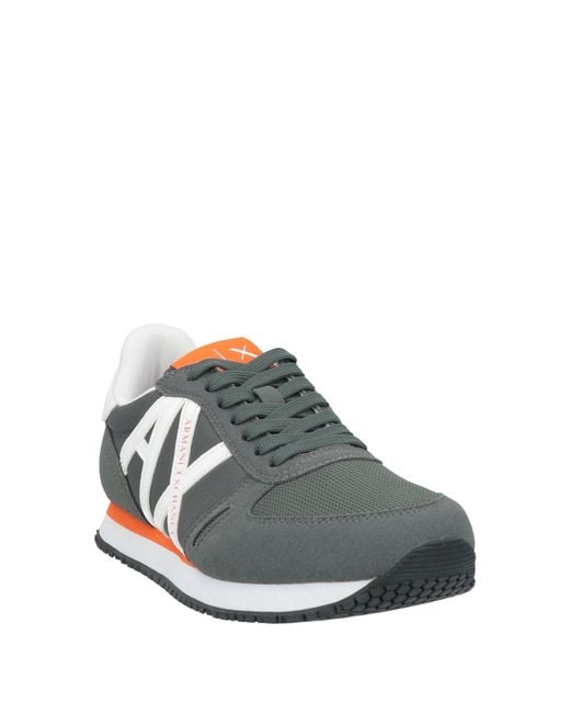 ARMANI EXCHANGE Gray Sneakers for men