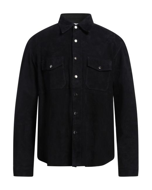 SWD by S.w.o.r.d. Black Shirt Leather for men