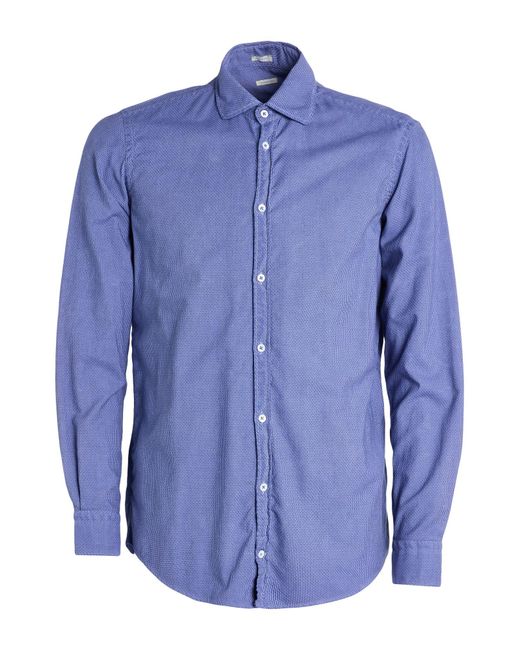 Camisa Massimo Alba de hombre de color Blue
