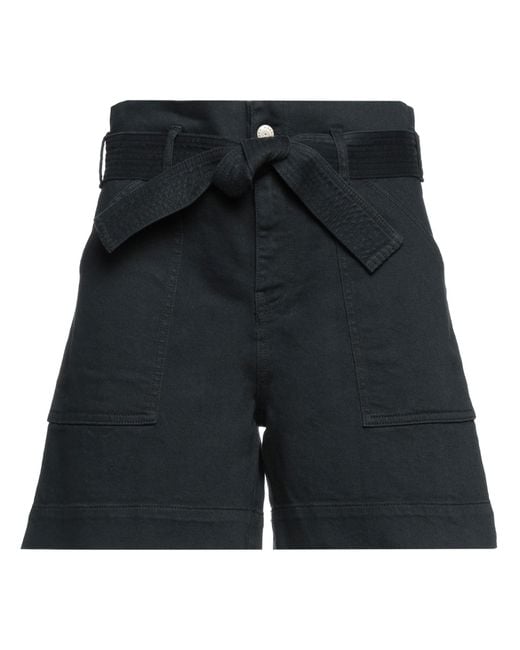 P.A.R.O.S.H. Black Shorts & Bermuda Shorts