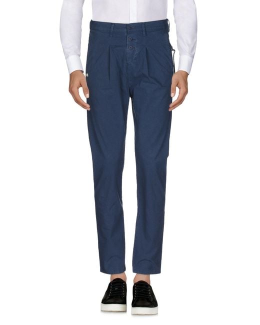 Daniele Alessandrini Blue Trouser for men
