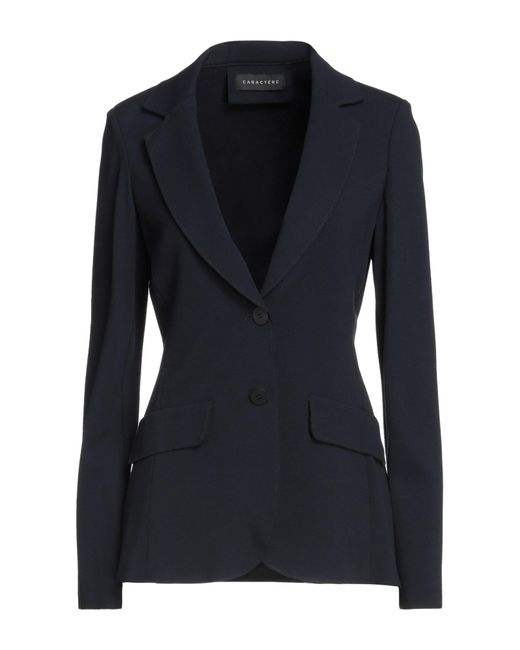 Caractere Synthetic Suit Jacket in Dark Blue (Blue) | Lyst