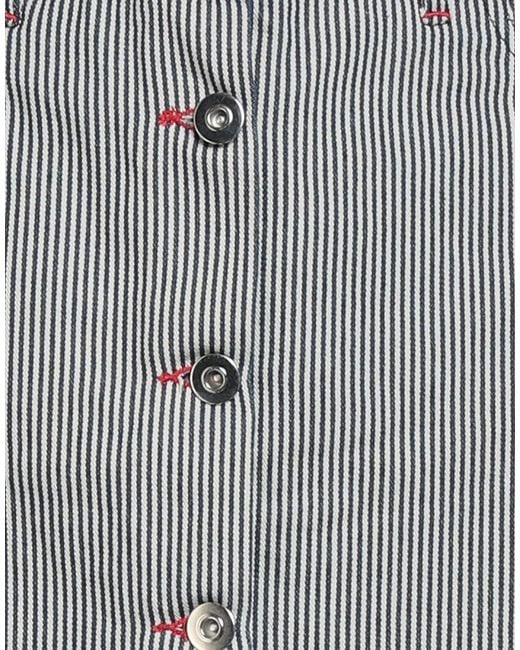 Maison Kitsuné Gray Mini Skirts