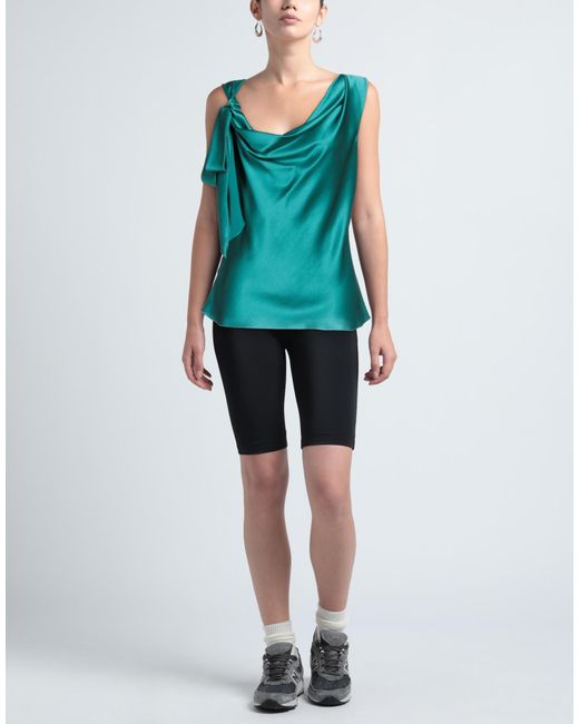 Alberta Ferretti Green Top