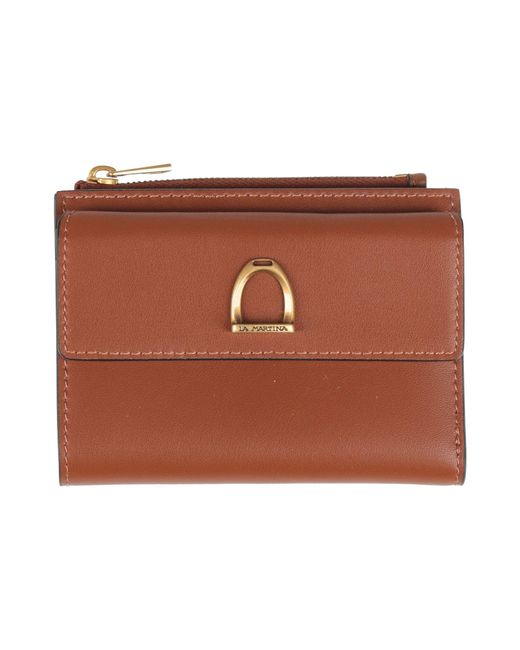 La Martina Brown Wallet