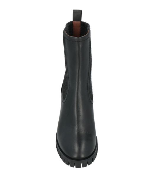 Evaluna Black Ankle Boots