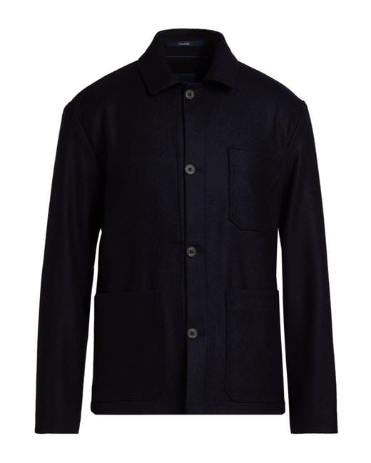 Drumohr Blue Jacket for men