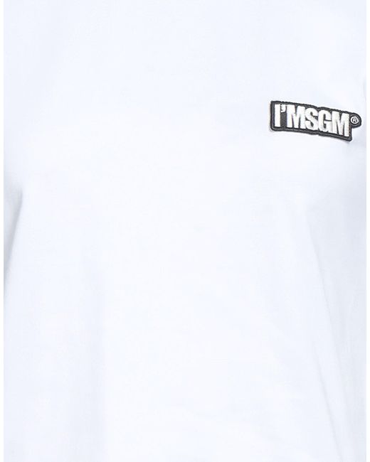 MSGM White T-Shirt