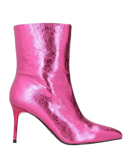 Steve Madden Pink Ankle Boots