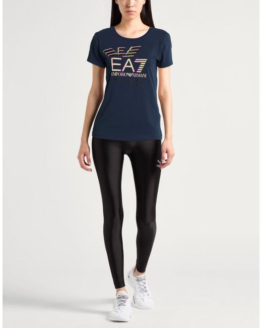 EA7 Blue T-Shirts